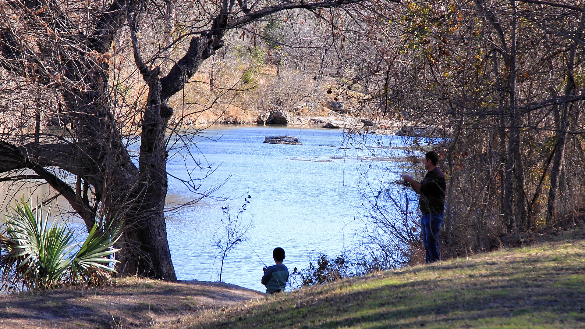Fly fishing in Texas